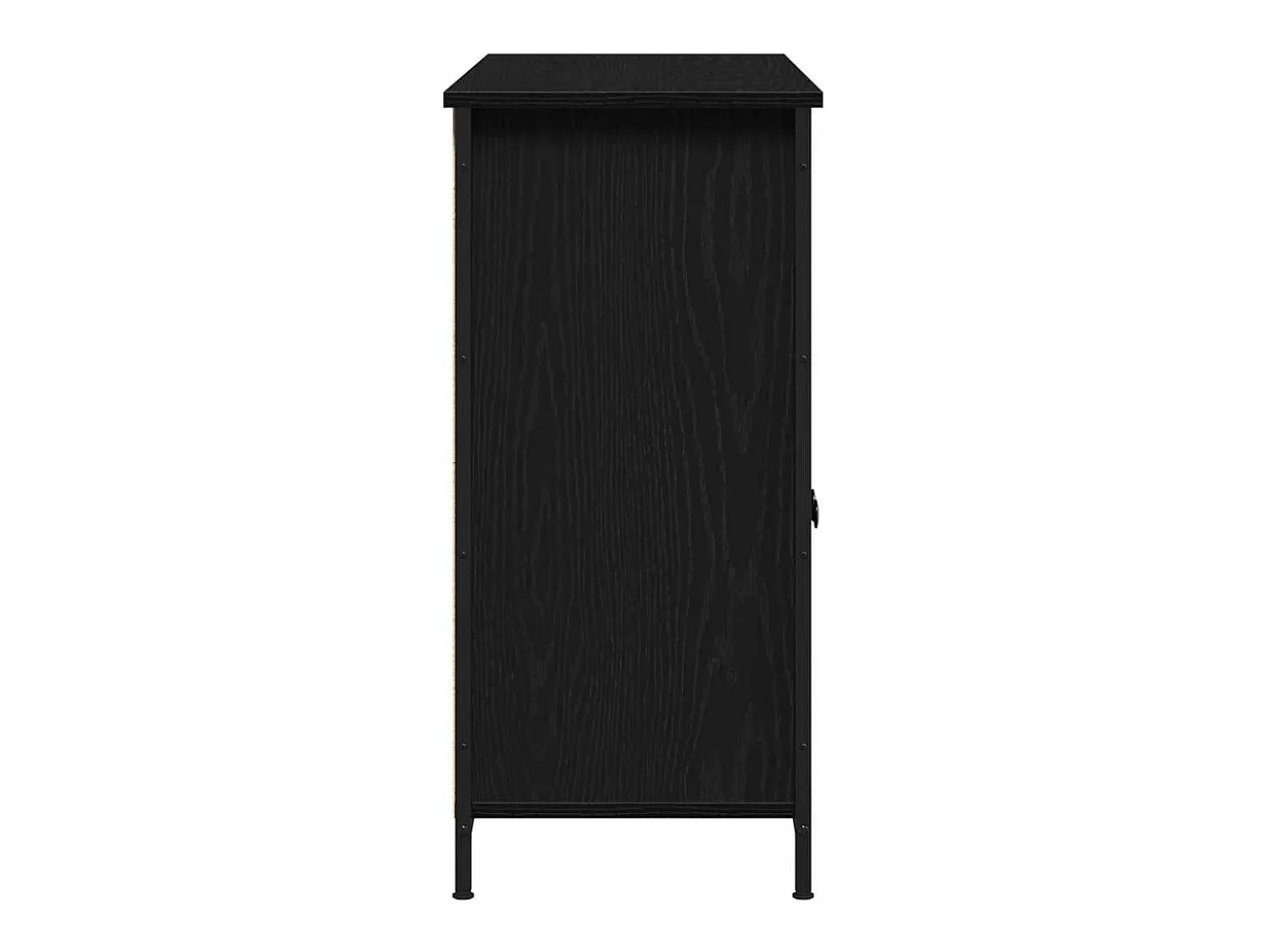 Vitrina Roble negro 100 x 35 x 75 cm Madera contrachapada