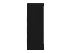 Vitrina Roble negro 41 x 37 x 100 cm Madera contrachapada