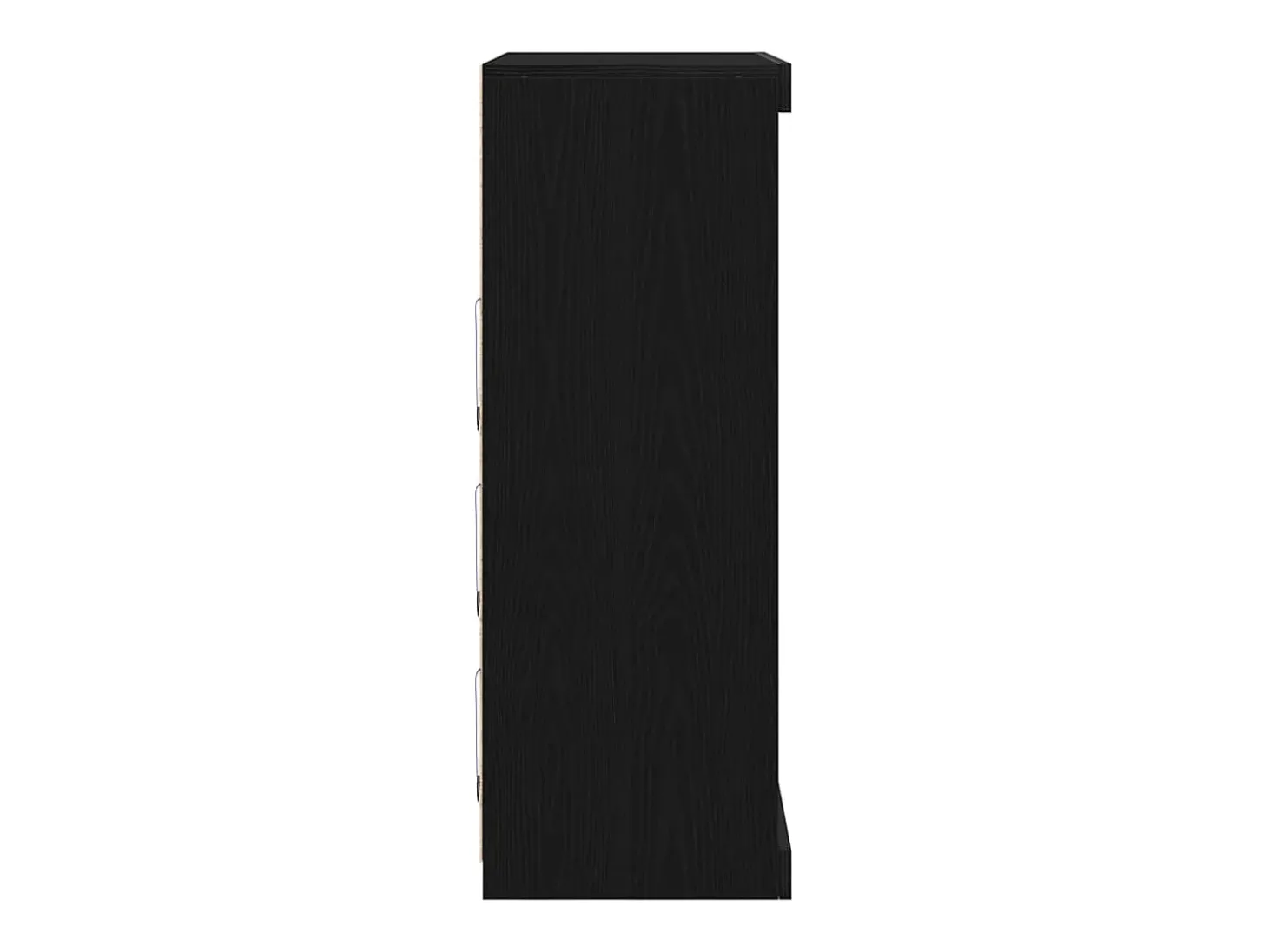 Vitrina Roble negro 41 x 37 x 100 cm Madera contrachapada
