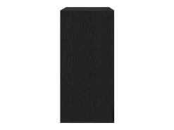 Vitrina Roble negro 79 x 38 x 80 cm Madera contrachapada