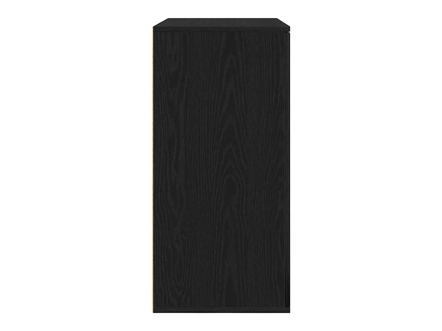 Vitrina Roble negro 79 x 38 x 80 cm Madera contrachapada