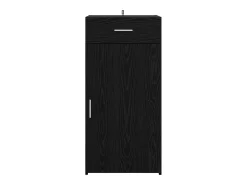 Vitrina Roble negro 42.5 x 40 x 93 cm Madera contrachapada