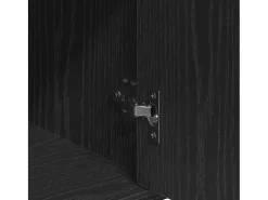 Vitrina Roble negro 60 x 31 x 70 cm Madera contrachapada