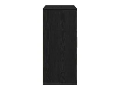 Vitrina Roble negro 60 x 31 x 70 cm Madera contrachapada
