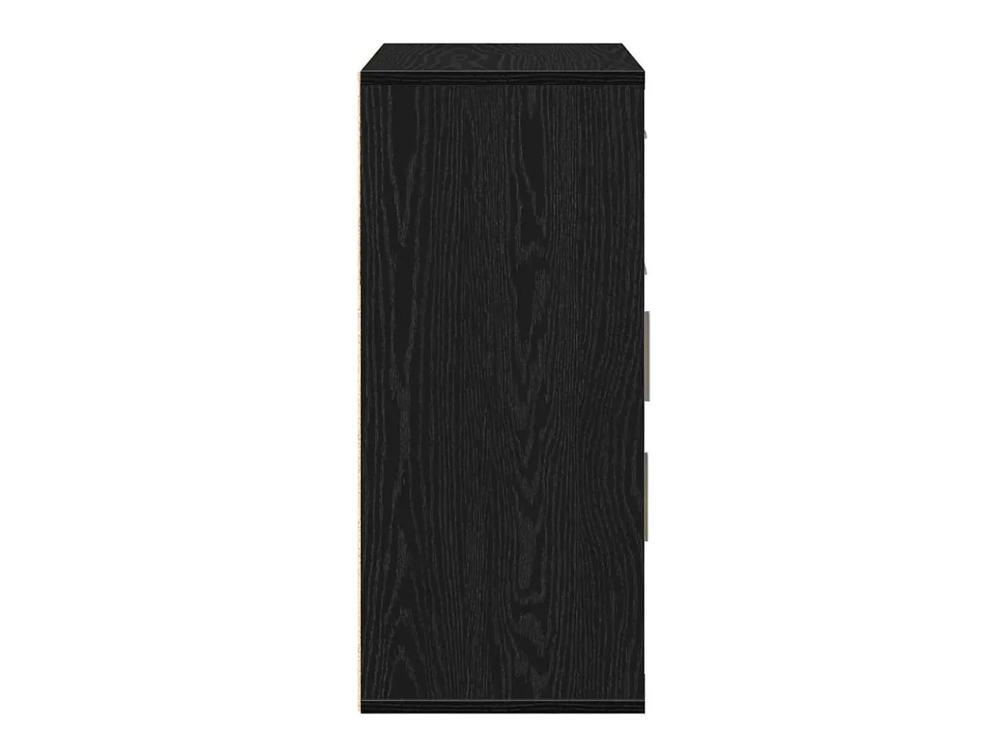 Vitrina Roble negro 60 x 31 x 70 cm Madera contrachapada