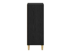 Vitrina Roble negro 32.5 x 34.5 x 90 cm Madera contrachapada