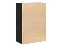 Vitrina Roble negro 79 x 38 x 80 cm Madera contrachapada