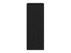 Vitrina Roble negro 60 x 31 x 84 cm Madera contrachapada
