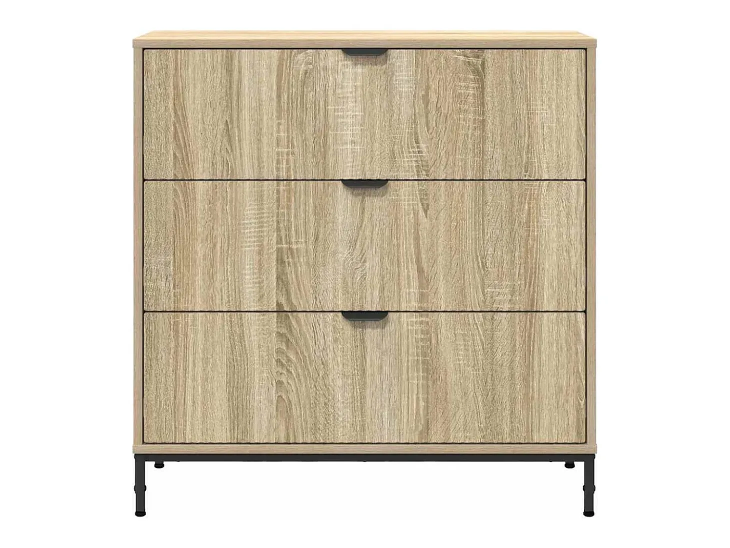 Vitrina Roble Sonoma 79.5 x 33 x 82 cm Madera contrachapada