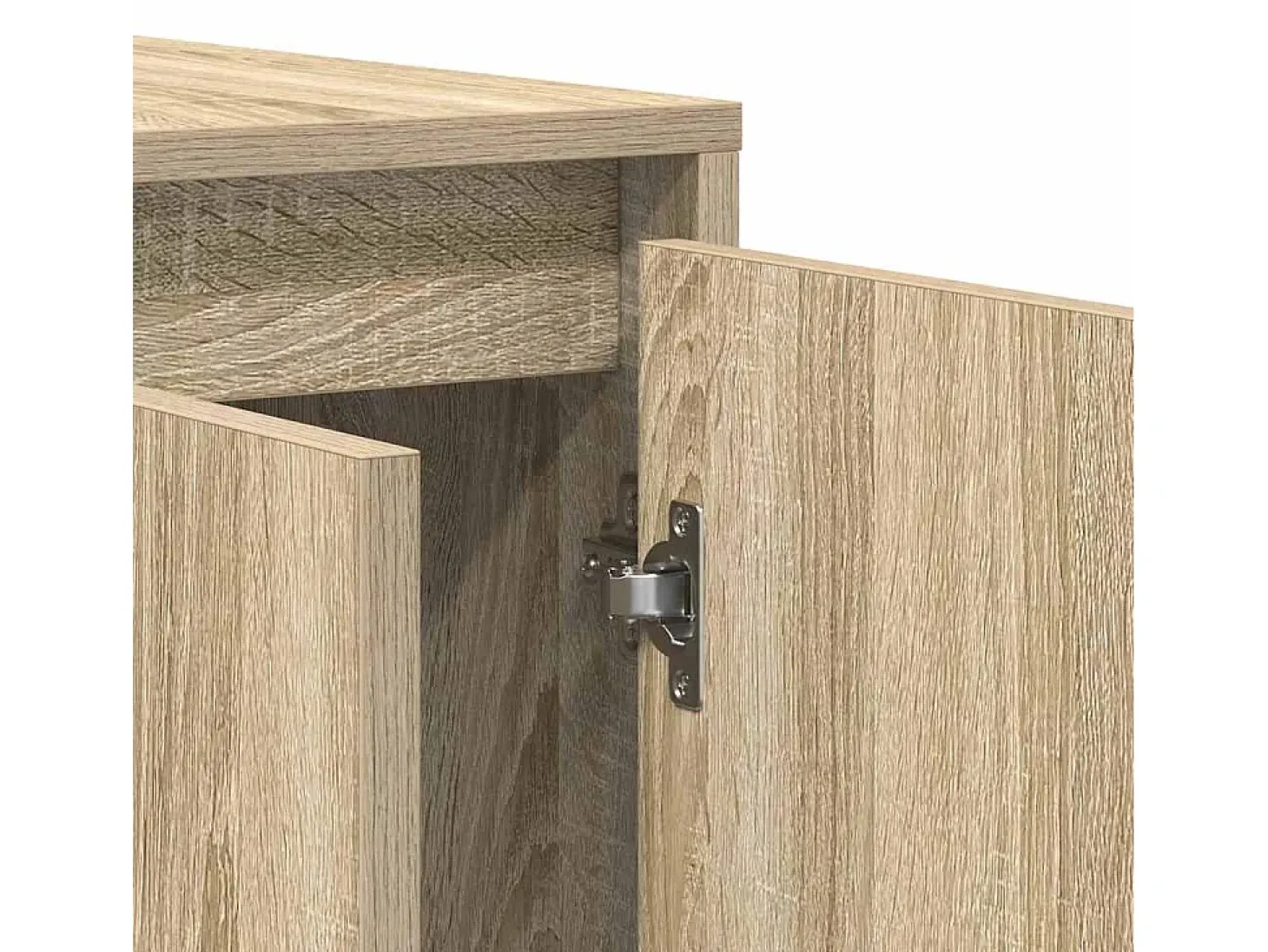 Vitrina Roble Sonoma 120 x 41 x 75 cm Madera contrachapada