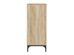 Vitrina Roble Sonoma 89.5 x 33 x 82 cm Madera contrachapada