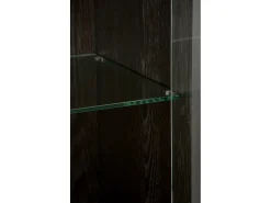 Vitrina 100x200x41 cm negro Sevilla SEV26-2