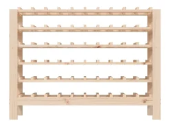 Weymouth Botellero madera maciza de pino 109,5x30x82 cm