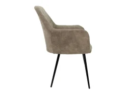 2x Sillas de comedor sillones de salón seatolive con patas de metal ECD Germany