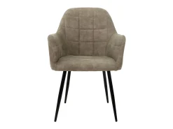2x Sillas de comedor sillones de salón seatolive con patas de metal ECD Germany