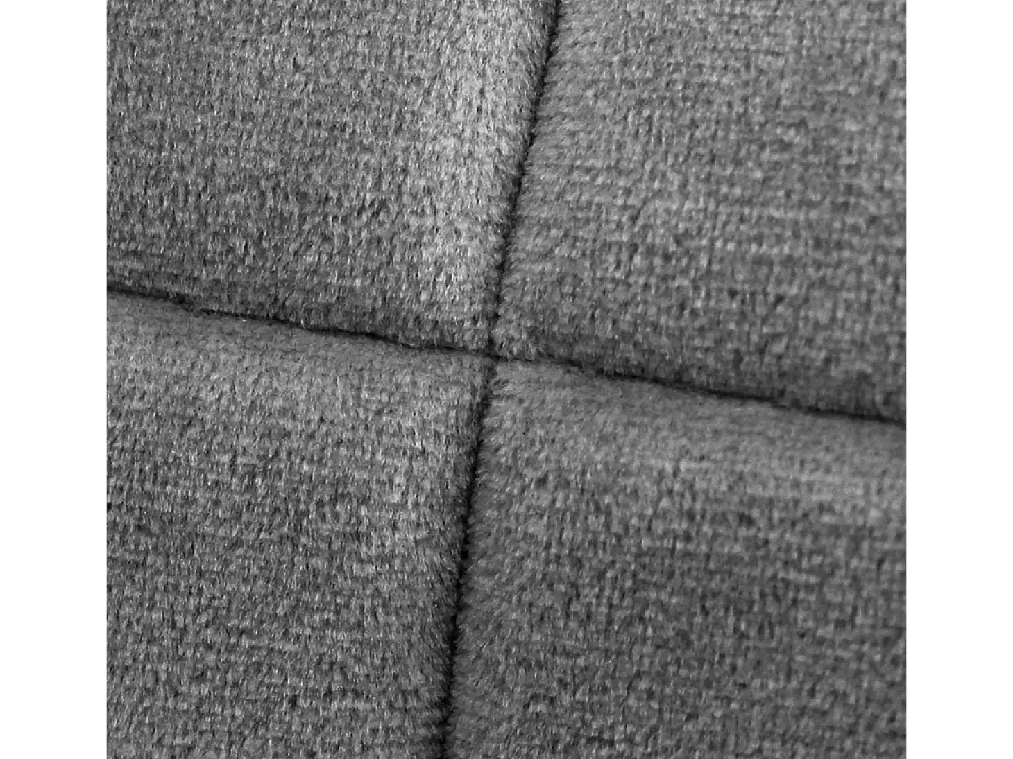 2x Sillón mueble de comedor oficina gris oscuro asiento retro tapizado acolchado