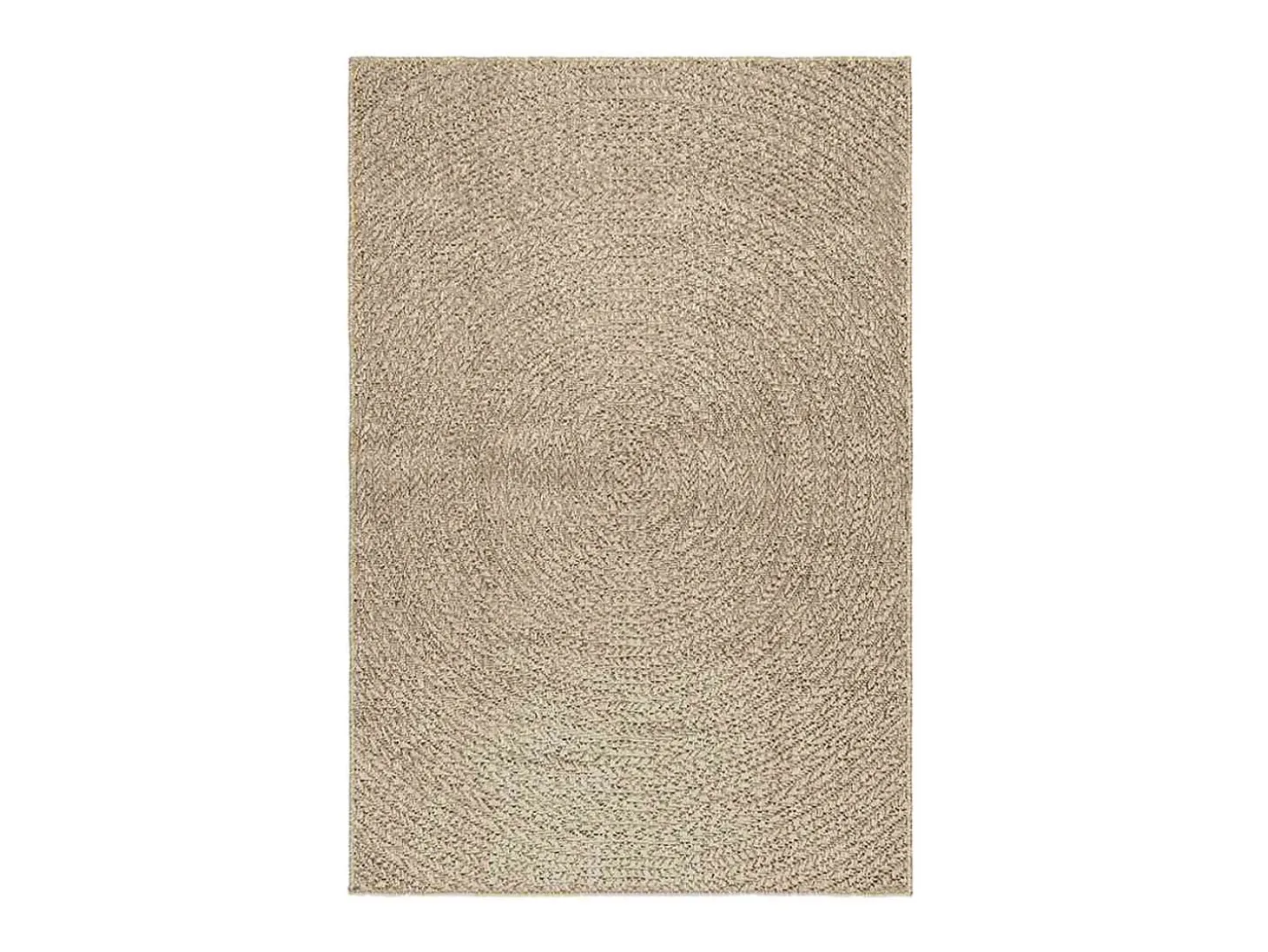 ZIZUR alfombra beige 120x170 cm aspecto yute interior exterior