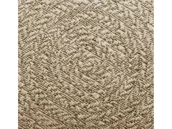 ZIZUR alfombra beige 200x200 cm aspecto yute interior exterior